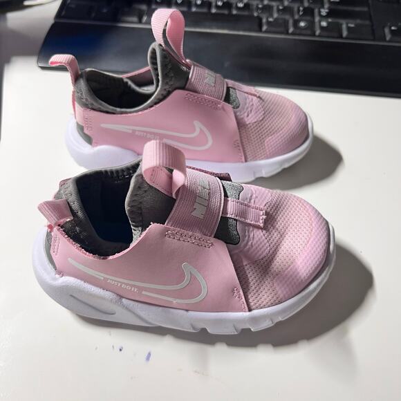 Nike Flex Runner 2 Toddler Girls Slip On Running Sneakers Size 7C Athletic Shoes - Picture 8 of 8
